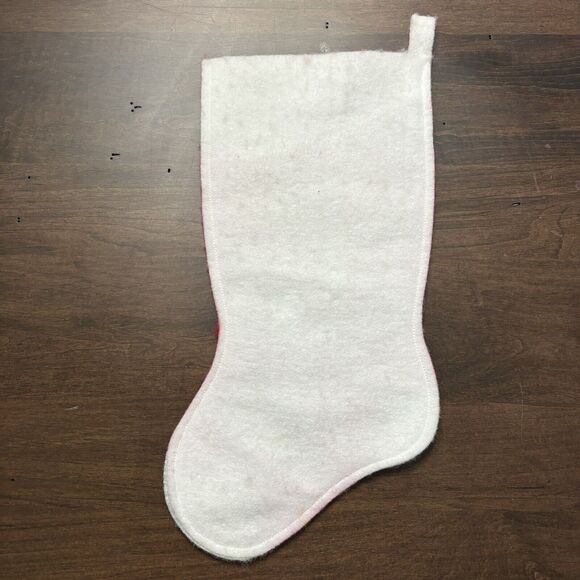 Vtg Rudolph the Red Nosed Reindeer Christmas Stocking Robert May Felt 80s Retro - Picture 6 of 9